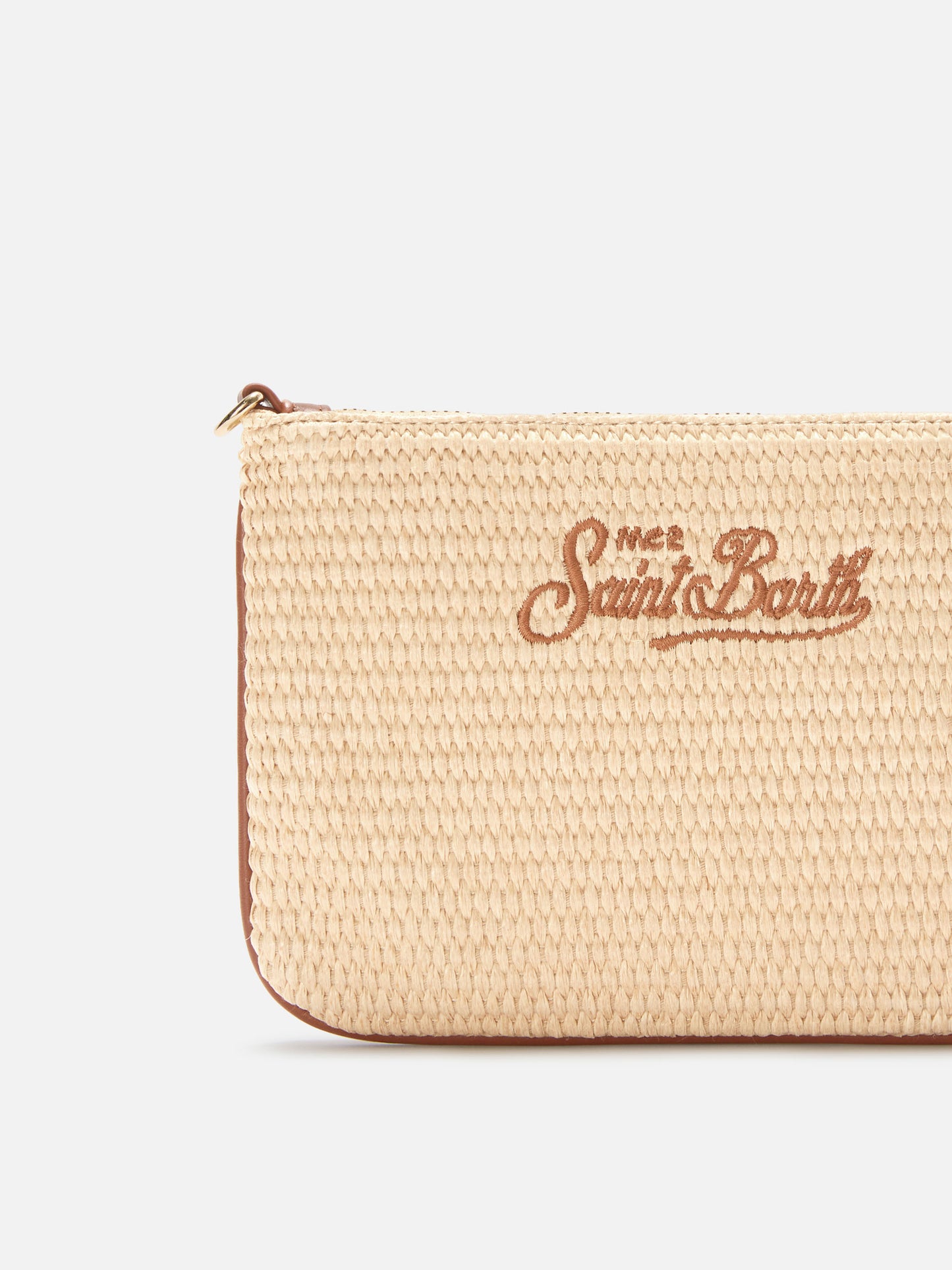 Parisienne Mini pouch with brown details