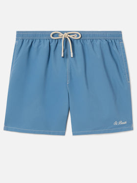 Costume mare classico Patmos in azzurro polvere