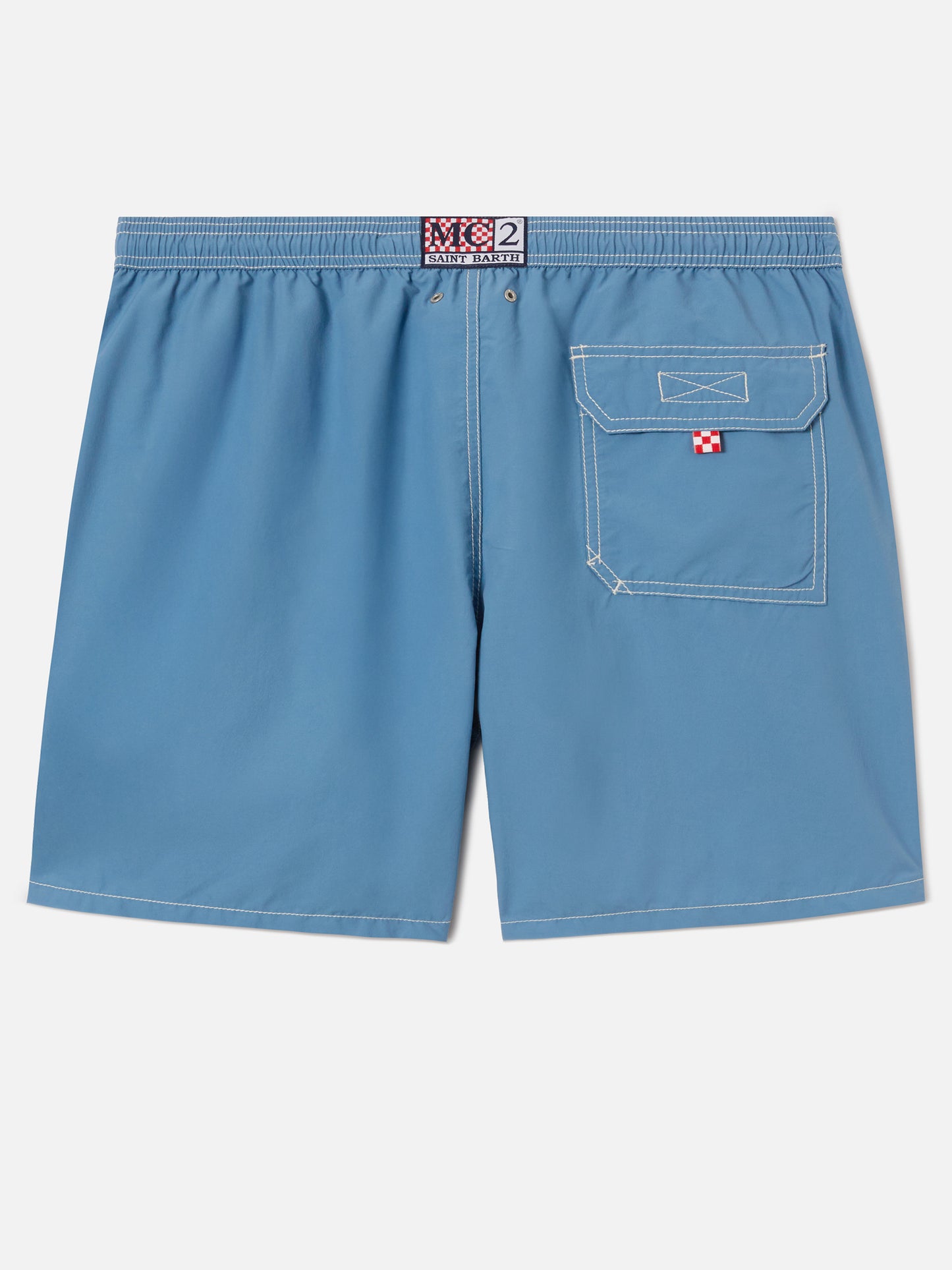 Costume mare classico Patmos in azzurro polvere