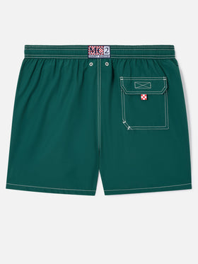 Costume mare classico Patmos in verde inglese