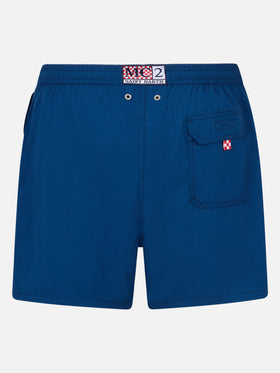 Klassische leichte Badehose aus Seersucker von Patmos