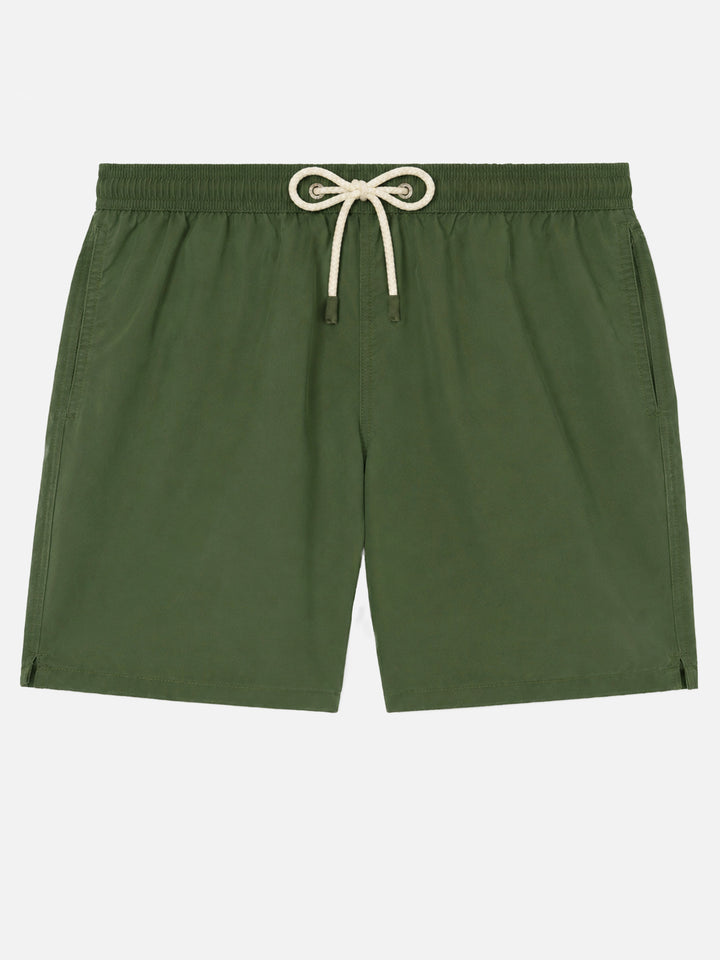 Costume mare Patmos Used verde militare vintage
