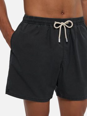 Vintage black mid-length swim shorts Patmos Used