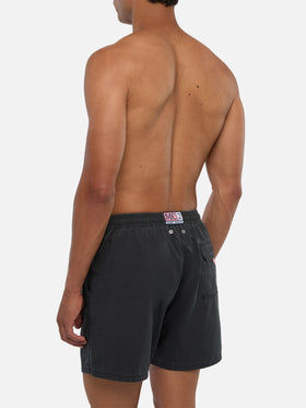 Vintage black mid-length swim shorts Patmos Used