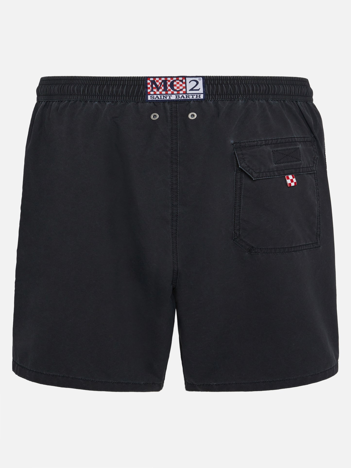 Vintage black mid-length swim shorts Patmos Used