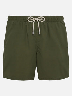 Vintage military green mid-length swim shorts Patmos Used