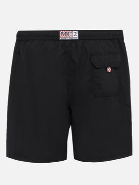 Black long swim shorts Patmos