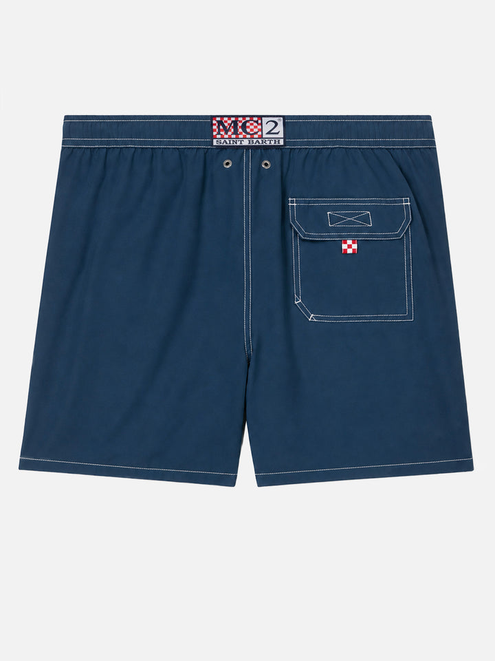 Costume mare lungo Patmos blu navy