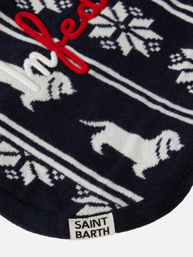 Maglioncino per cani con ricamo Infedele