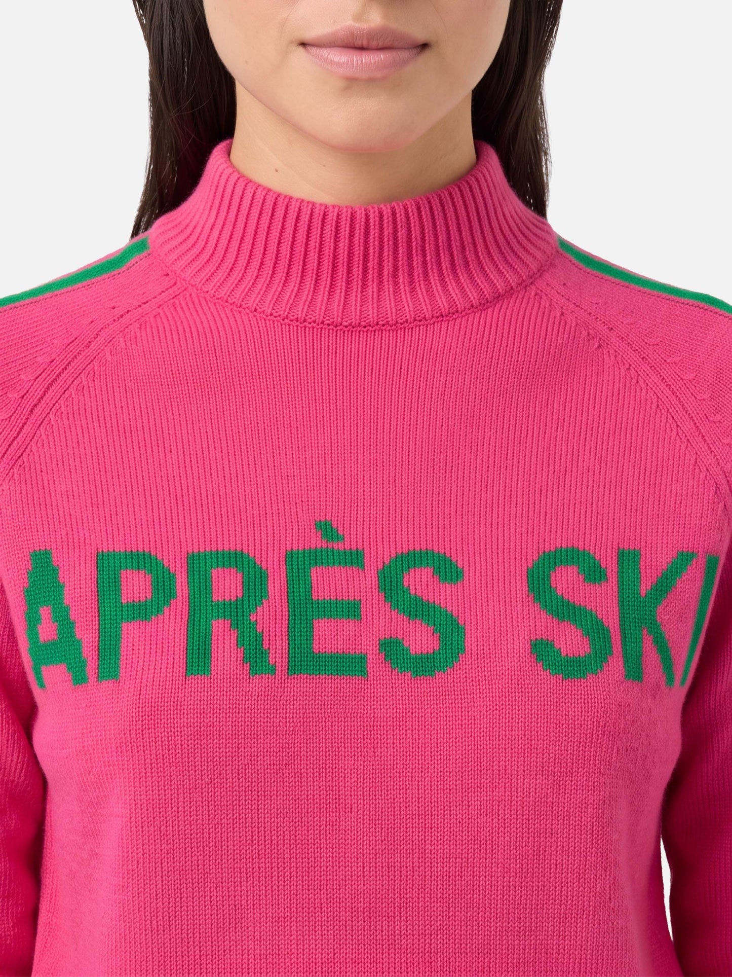 Maglione Peak a collo alto con ricamo Après Ski