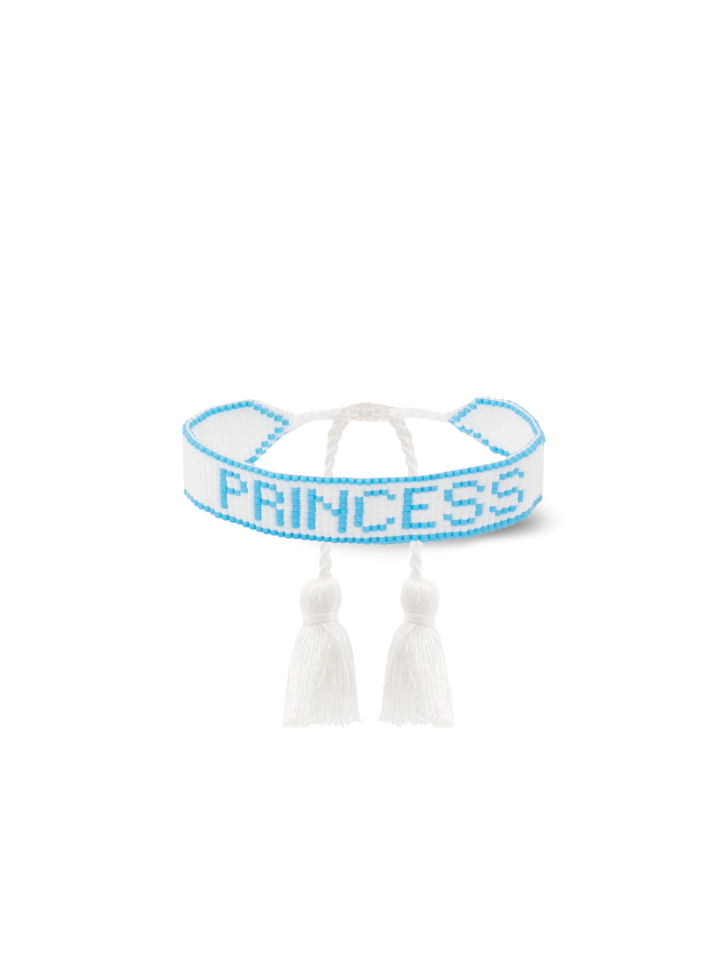 Pearls bracelet with Princess lettering - MC2 Saint Barth