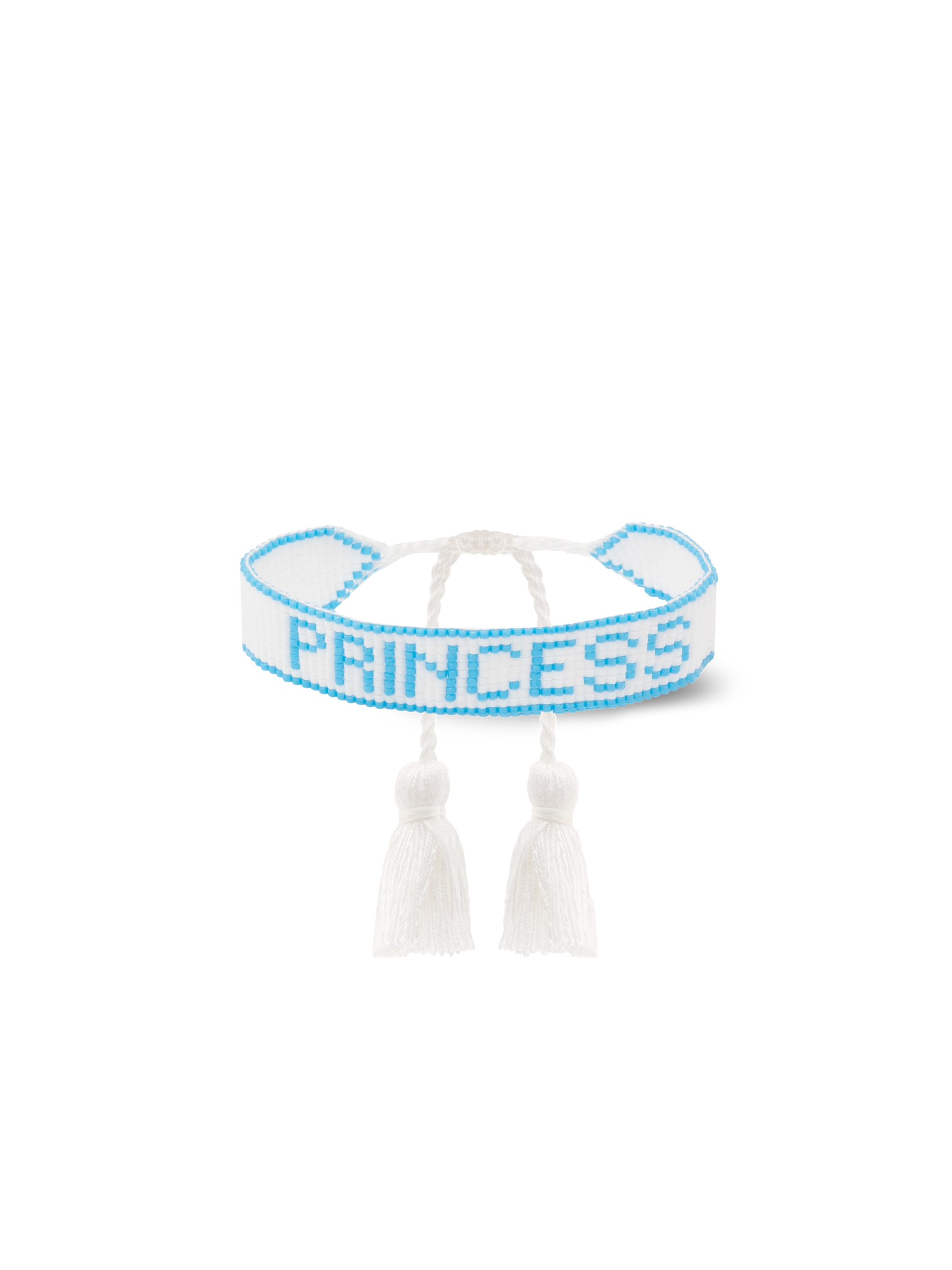 Pearls bracelet with Princess lettering - MC2 Saint Barth