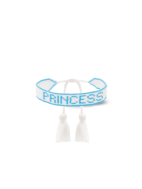 Pearls bracelet with Princess lettering - MC2 Saint Barth