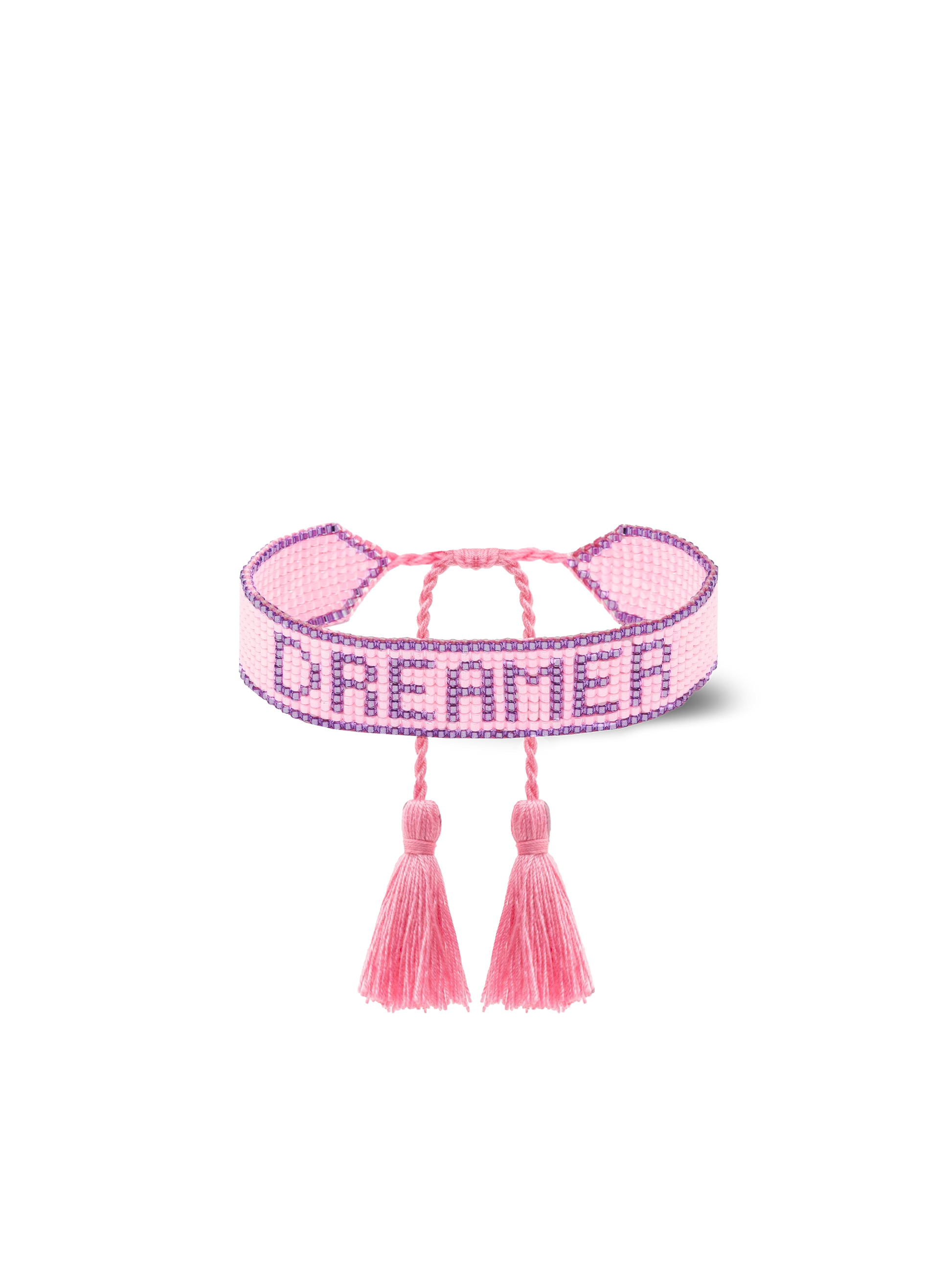 Pearls bracelet with Dreamer lettering - MC2 Saint Barth