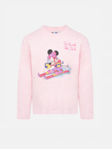 Rosa Langarm-T-Shirt Penny für Mädchen mit Minnie-Print | DISNEY SPECIAL EDITION