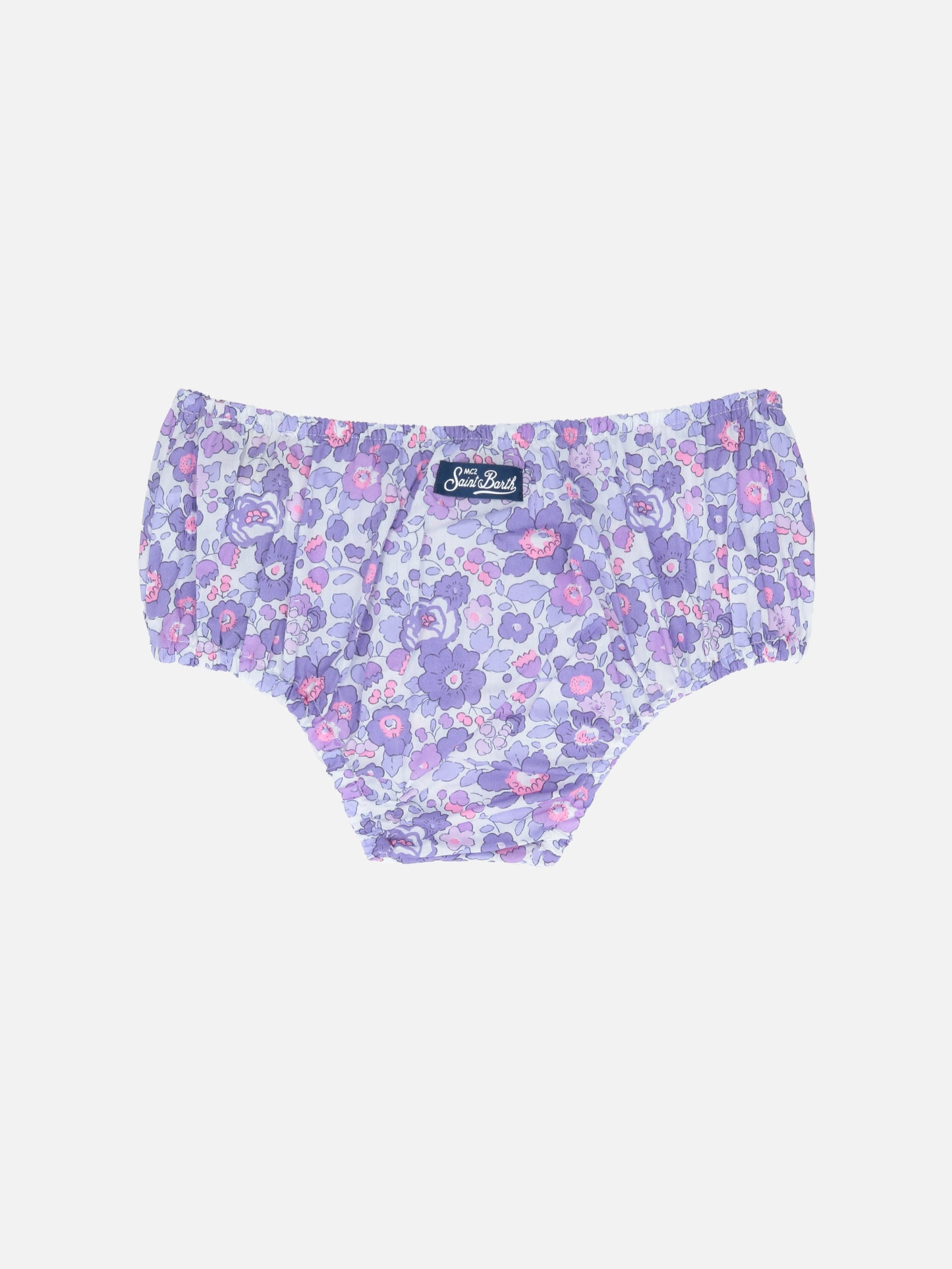 Infant bloomers Pimmy with Betsy print | MADE WITH LIBERTY FABRIC - MC2 Saint Barth