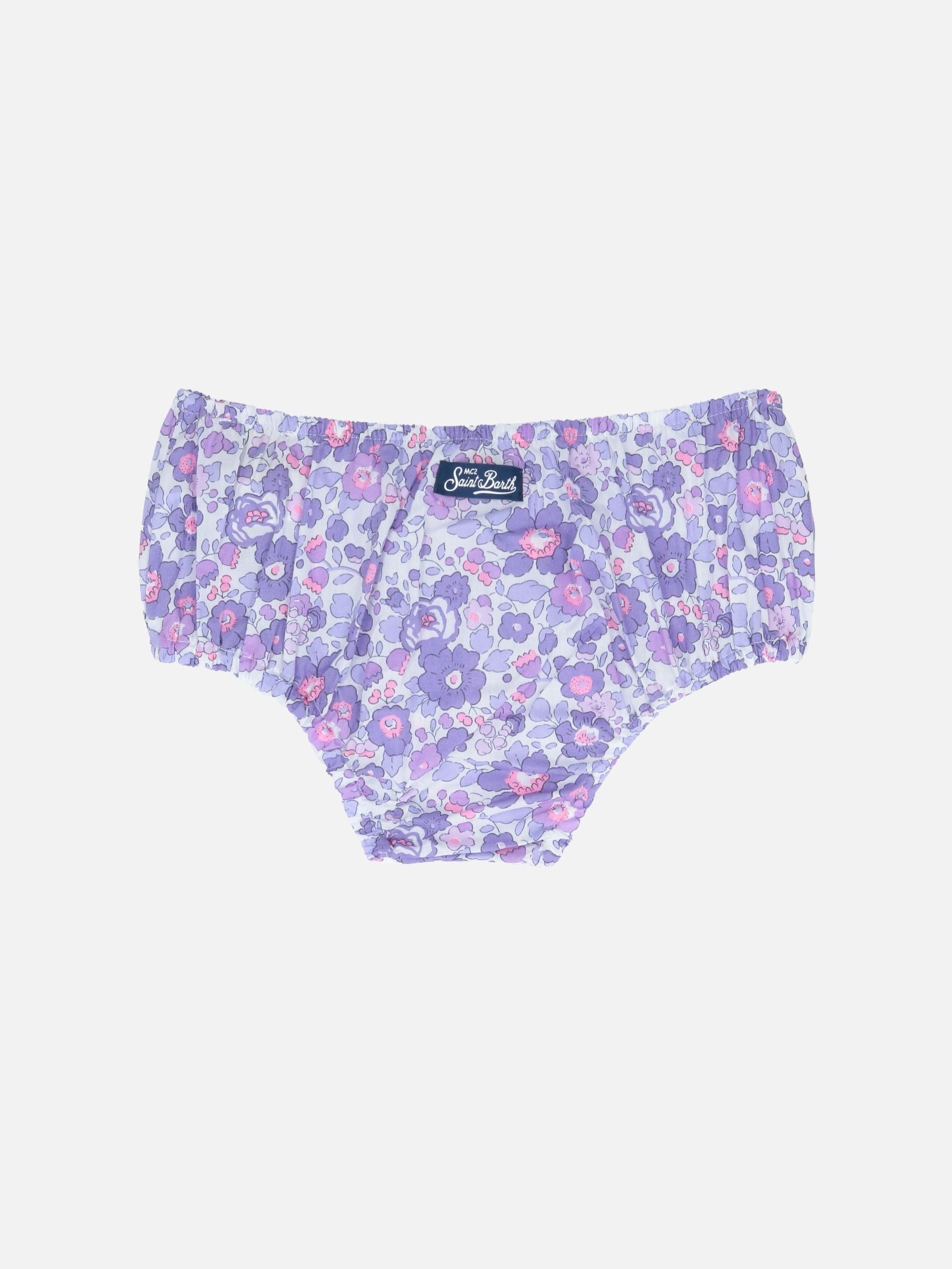 Infant bloomers Pimmy with Betsy print | MADE WITH LIBERTY FABRIC - MC2 Saint Barth