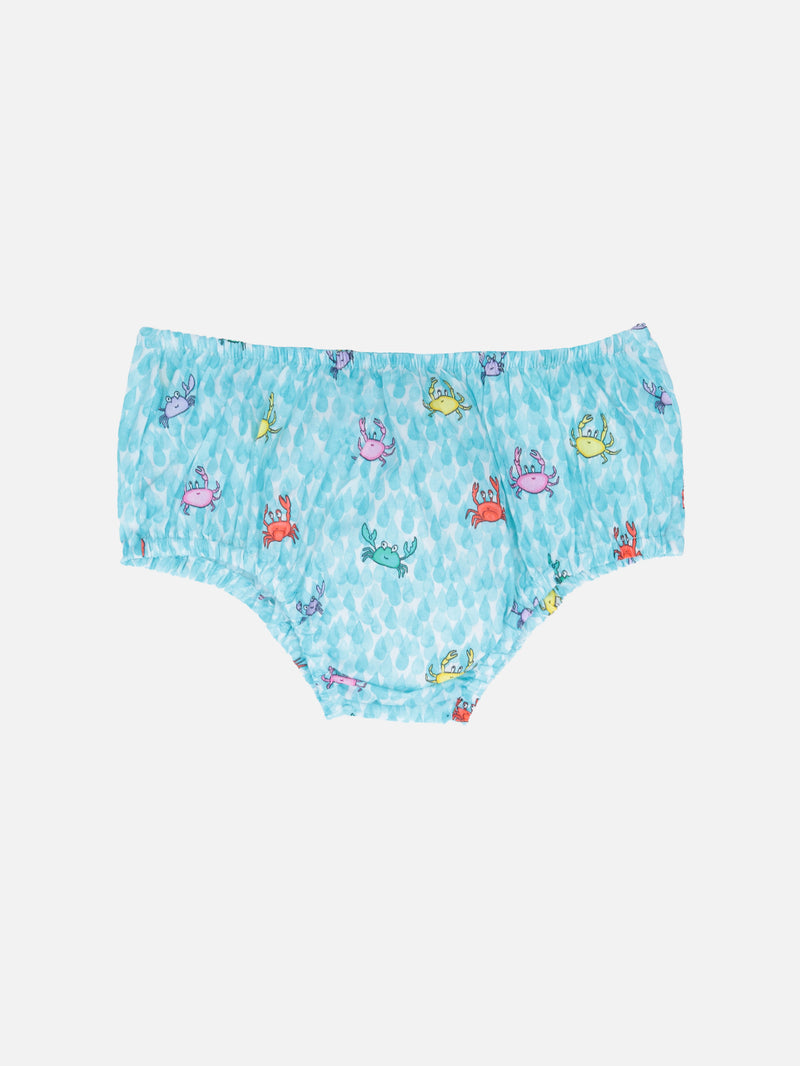 Infant bloomers Pimmy with crabs print