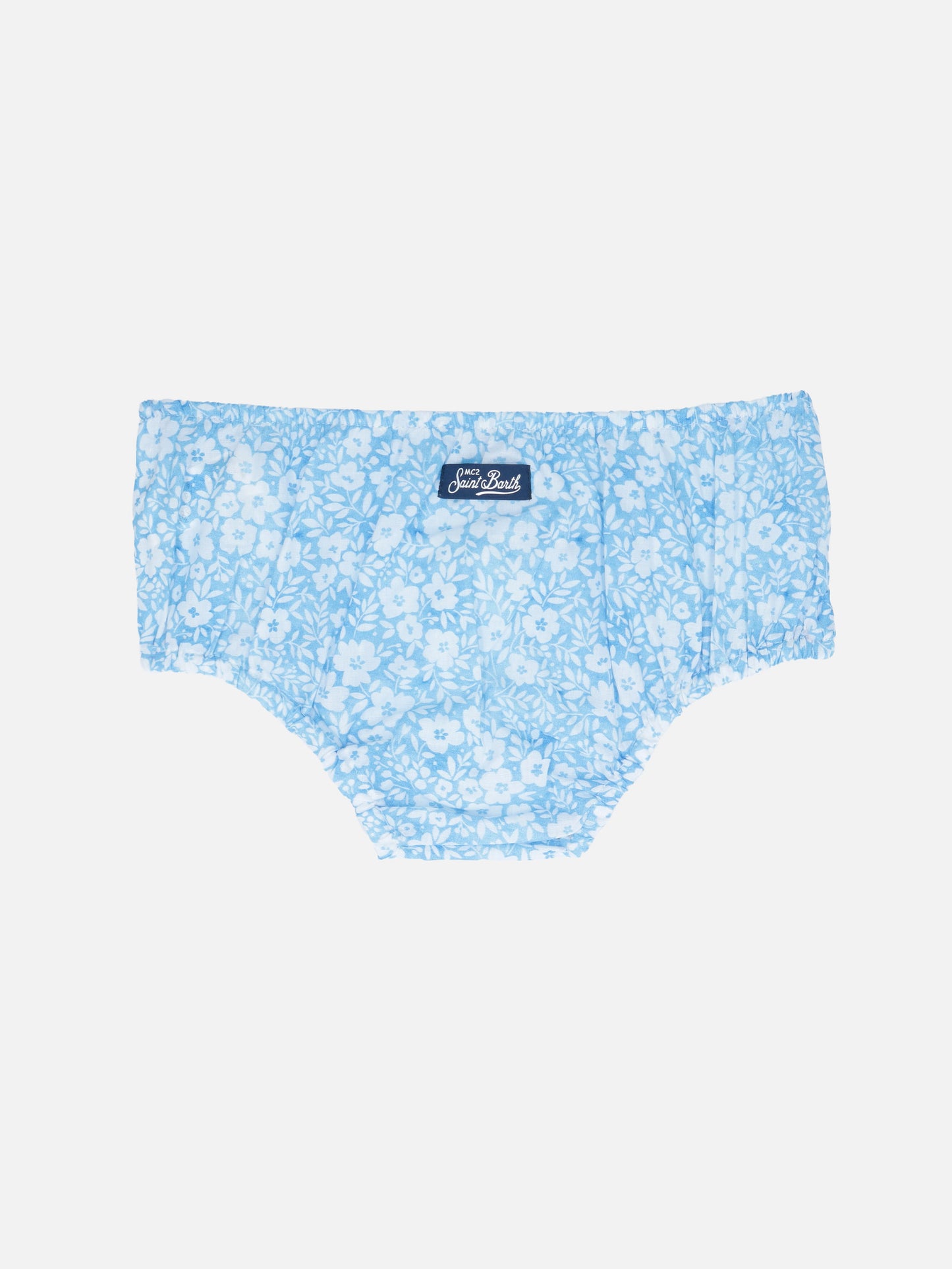 Infant bloomers Pimmy with vintage flower print - MC2 Saint Barth
