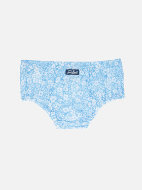 Infant bloomers Pimmy with vintage flower print - MC2 Saint Barth