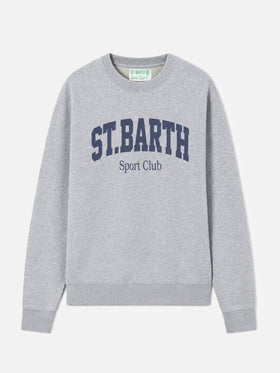 Sweat-shirt ras-du-cou en coton Ponza avec imprimé St. Barth Sport Club 