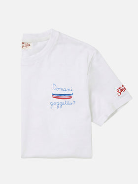 T-shirt Portofino ricamo Domani Gozzetto?