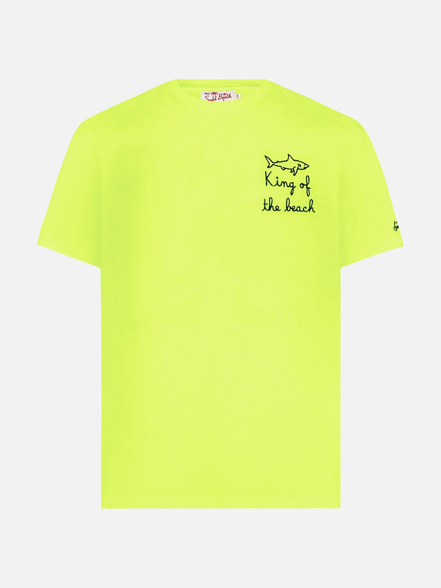 T-shirt Portofino con ricamo King of the Beach