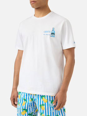 T-shirt Portofino bianca con ricamo Gente Di Mare | Special Edition