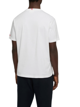 Classic fit cotton jersey t-shirt Portofino with Famolo strano embroidery |INSULTI LUMINOSI SPECIAL EDITION - MC2 Saint Barth