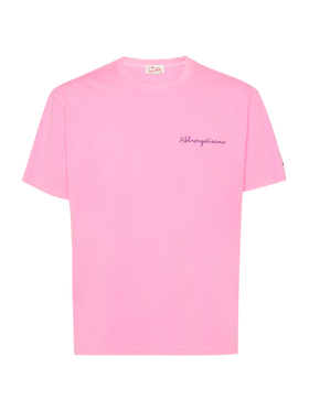 Classic fit cotton jersey t-shirt Portofino with Abbronzatissimo embroidery | SAPORE DI MARE SPECIAL EDITION - MC2 Saint Barth