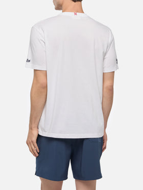 Classic fit cotton jersey t-shirt Portofino with Come ti farei! embroidery | SAPORE DI MARE SPECIAL EDITION - MC2 Saint Barth