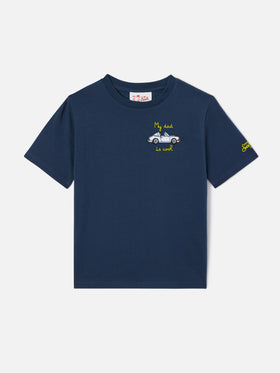 Portofino Jr T-Shirt mit Stickerei My Dad Is Cool | Special Edition 