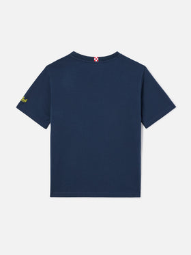 Portofino Jr T-Shirt mit Stickerei My Dad Is Cool | Special Edition 