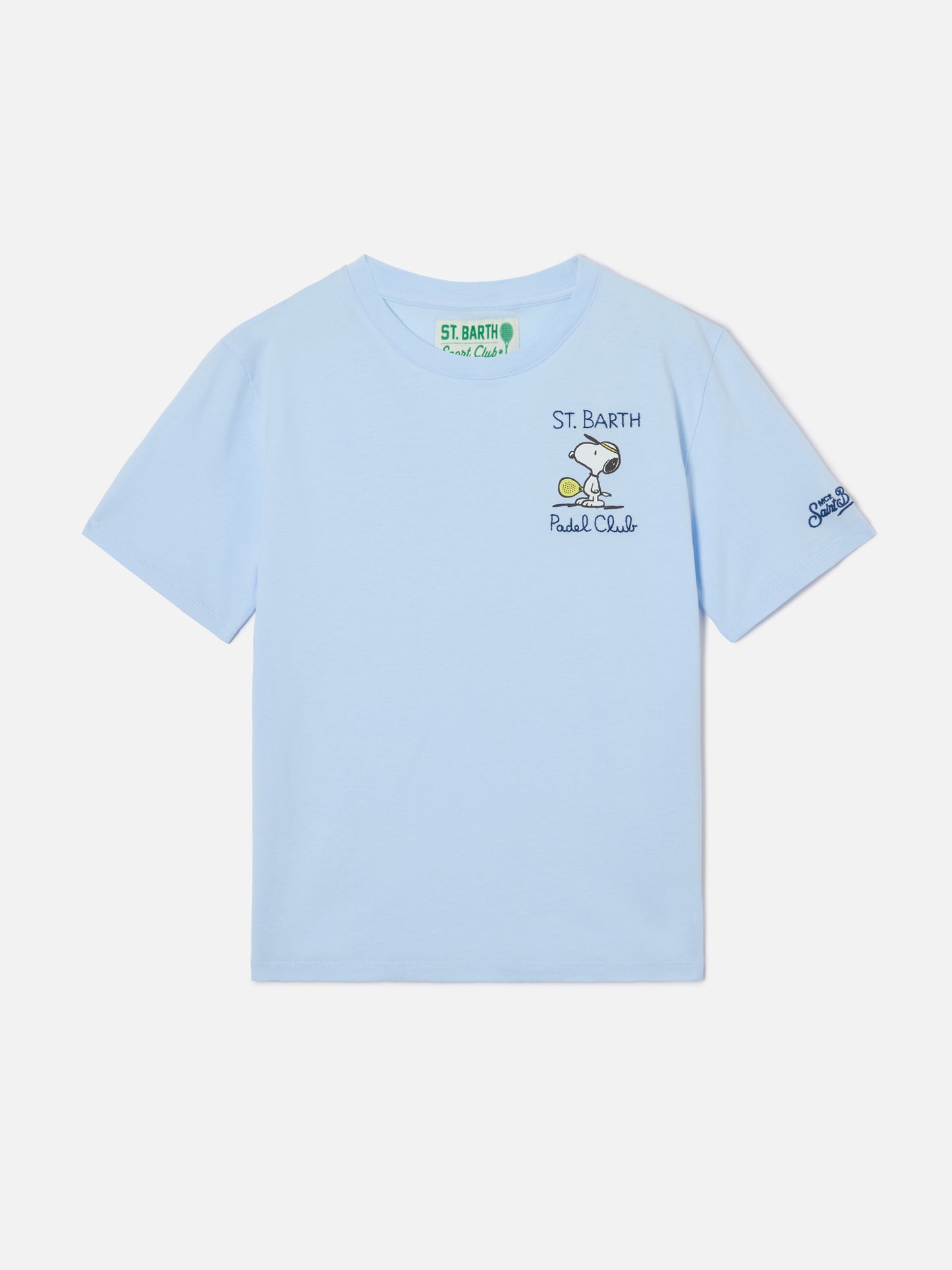T-shirt Portofino Jr con ricamo Padel Club | Special Edition