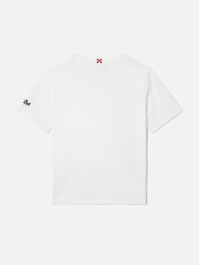 Portofino Jr t-shirt with Like Father Like Son embroidery | Special Edition