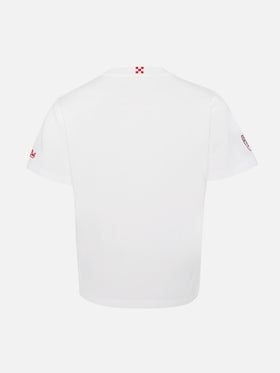 Jungen-T-Shirt aus Baumwolljersey „Portofino Jr“ mit „Il Torino è la mia Lei“-Stickerei | TURIN FC SONDERAUSGABE