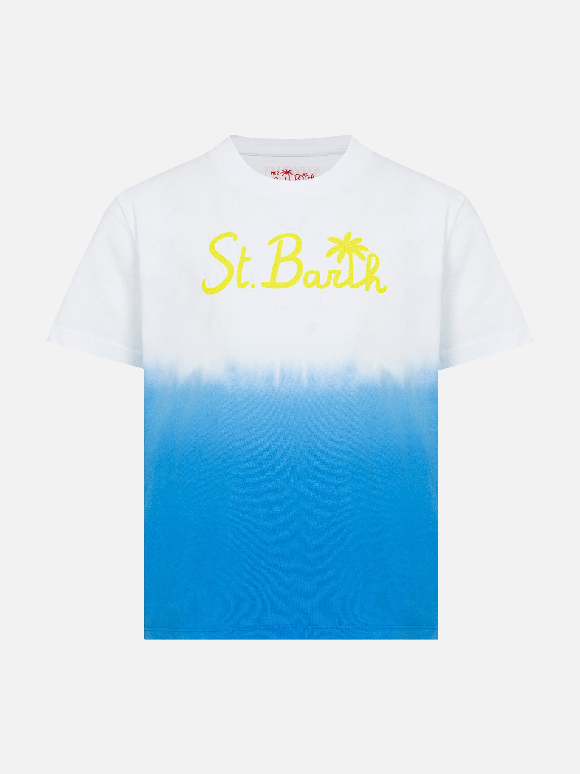 Boy t-shirt tie dye with embroidery - MC2 Saint Barth