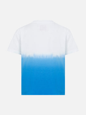 Boy t-shirt tie dye with embroidery - MC2 Saint Barth