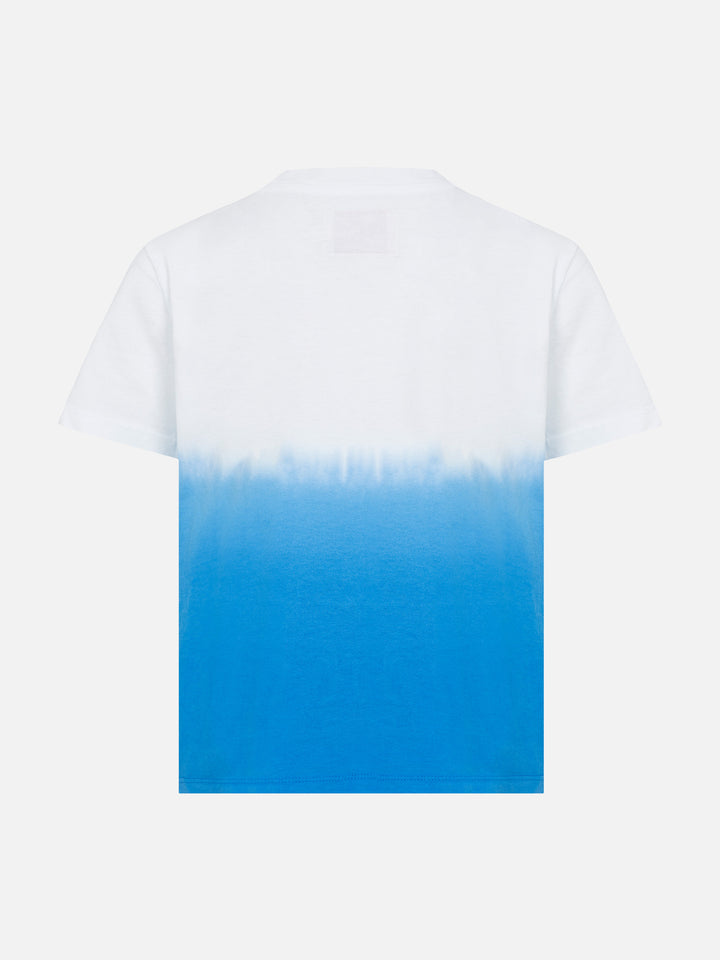 Boy t-shirt tie dye with embroidery - MC2 Saint Barth