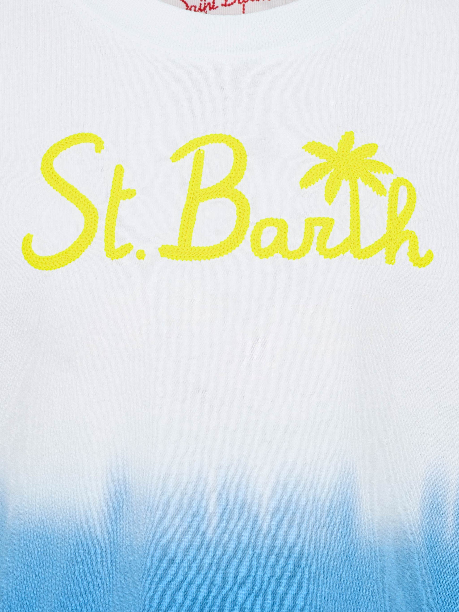 Boy t-shirt tie dye with embroidery - MC2 Saint Barth