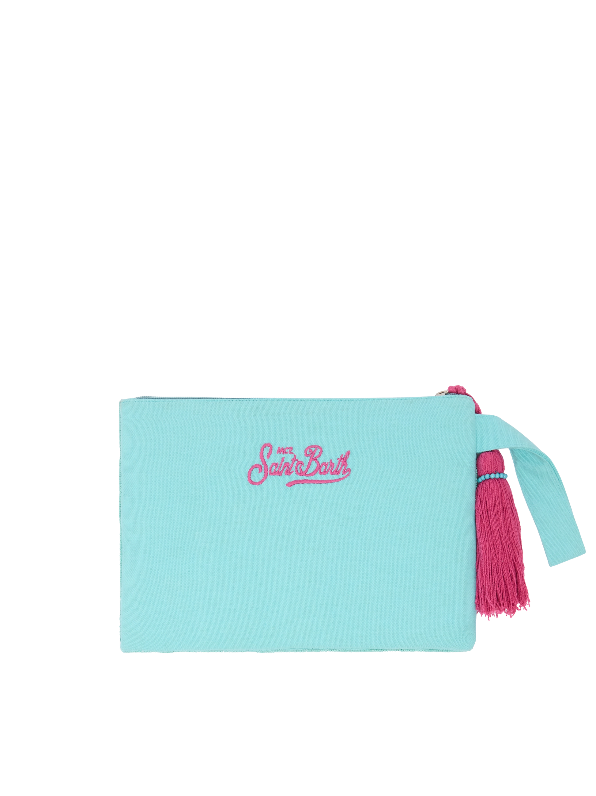 Pearl Pouch with Capri beaded postcard - MC2 Saint Barth