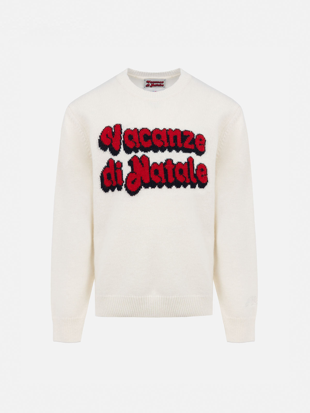 Jersey de cuello redondo Princess con jacquard Vacanze di Natale | VACANZE DI NATALE SPECIAL EDITION 