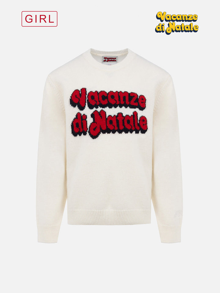 Maglione girocollo Princess con Vacanze di Natale jacquard | VACANZE DI NATALE EDIZIONE SPECIALE