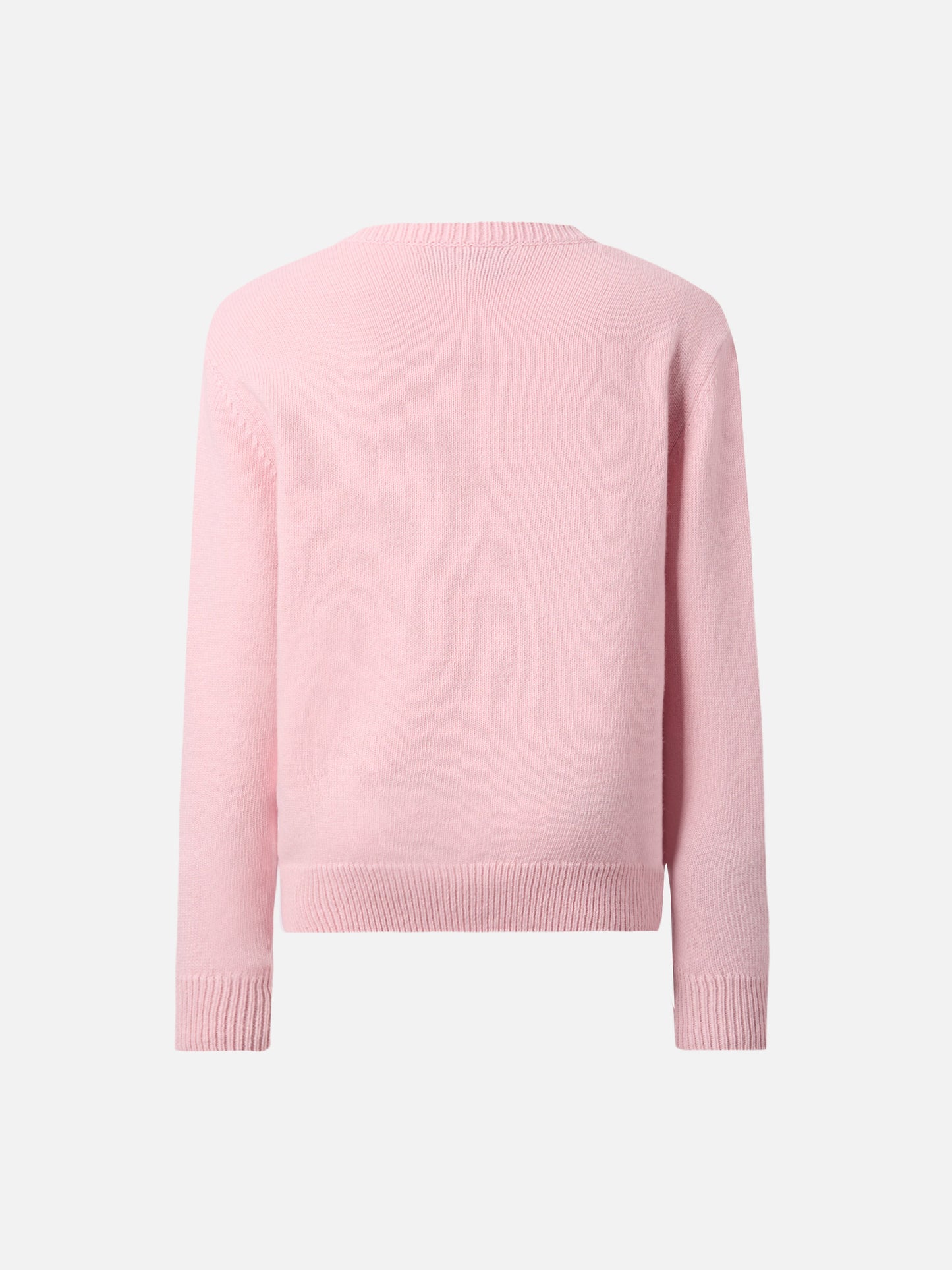 Princess cashmere-blend crewneck with Born to Shine lurex jacquard