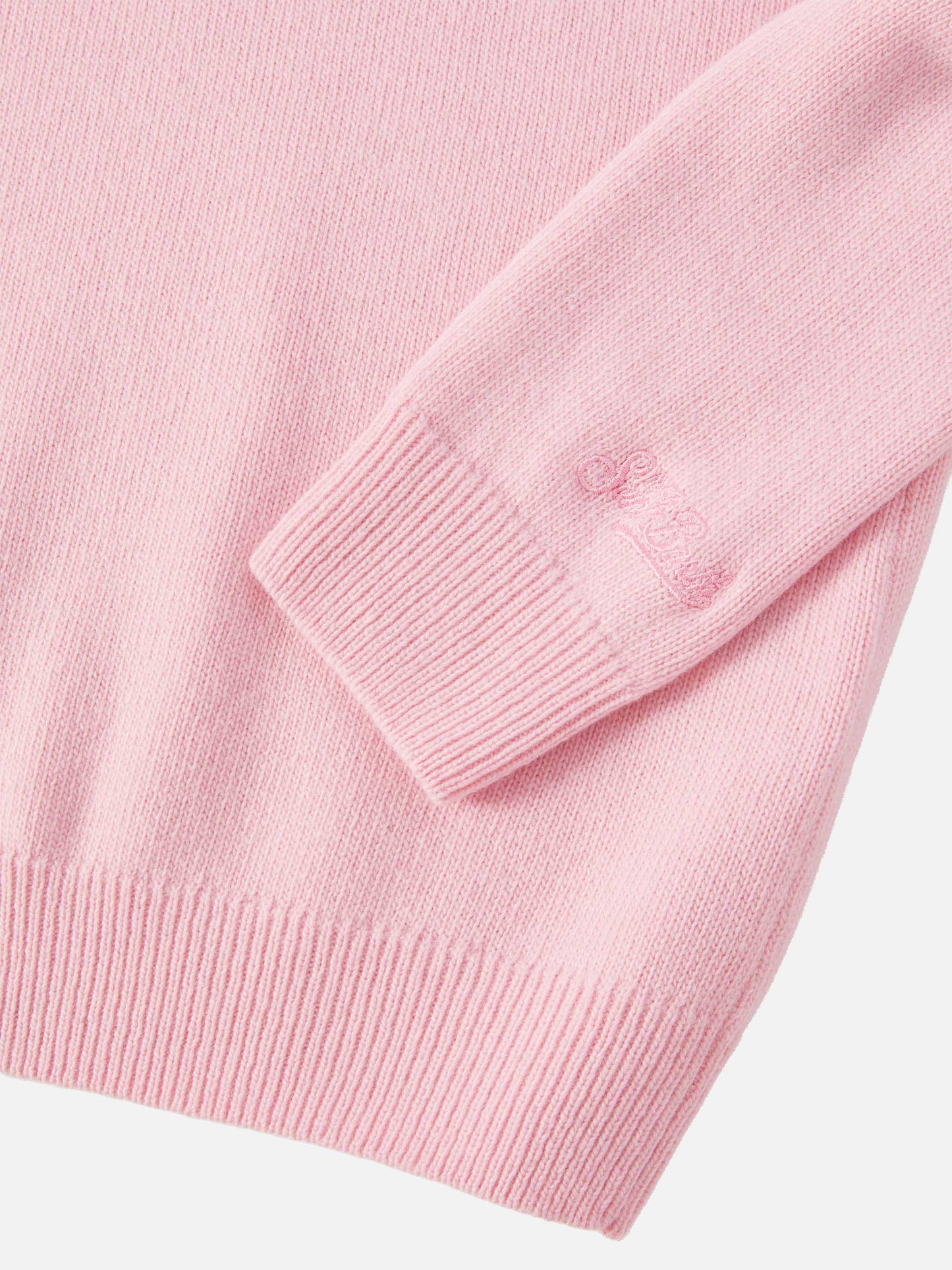 Princess cashmere-blend crewneck with Born to Shine lurex jacquard