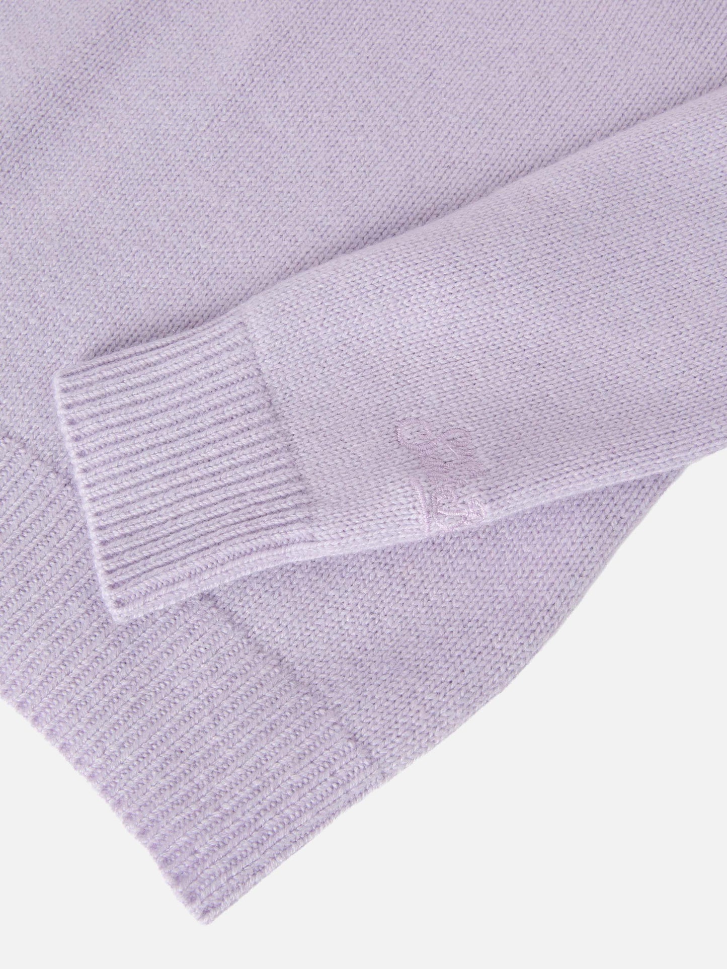 Crewnecl Princess in cashmere blend with Bella e Monella jacquard