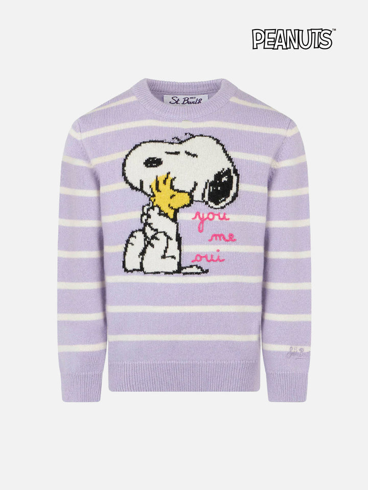 Maglione da bambina con stampa Snoopy | Edizione speciale Peanuts™