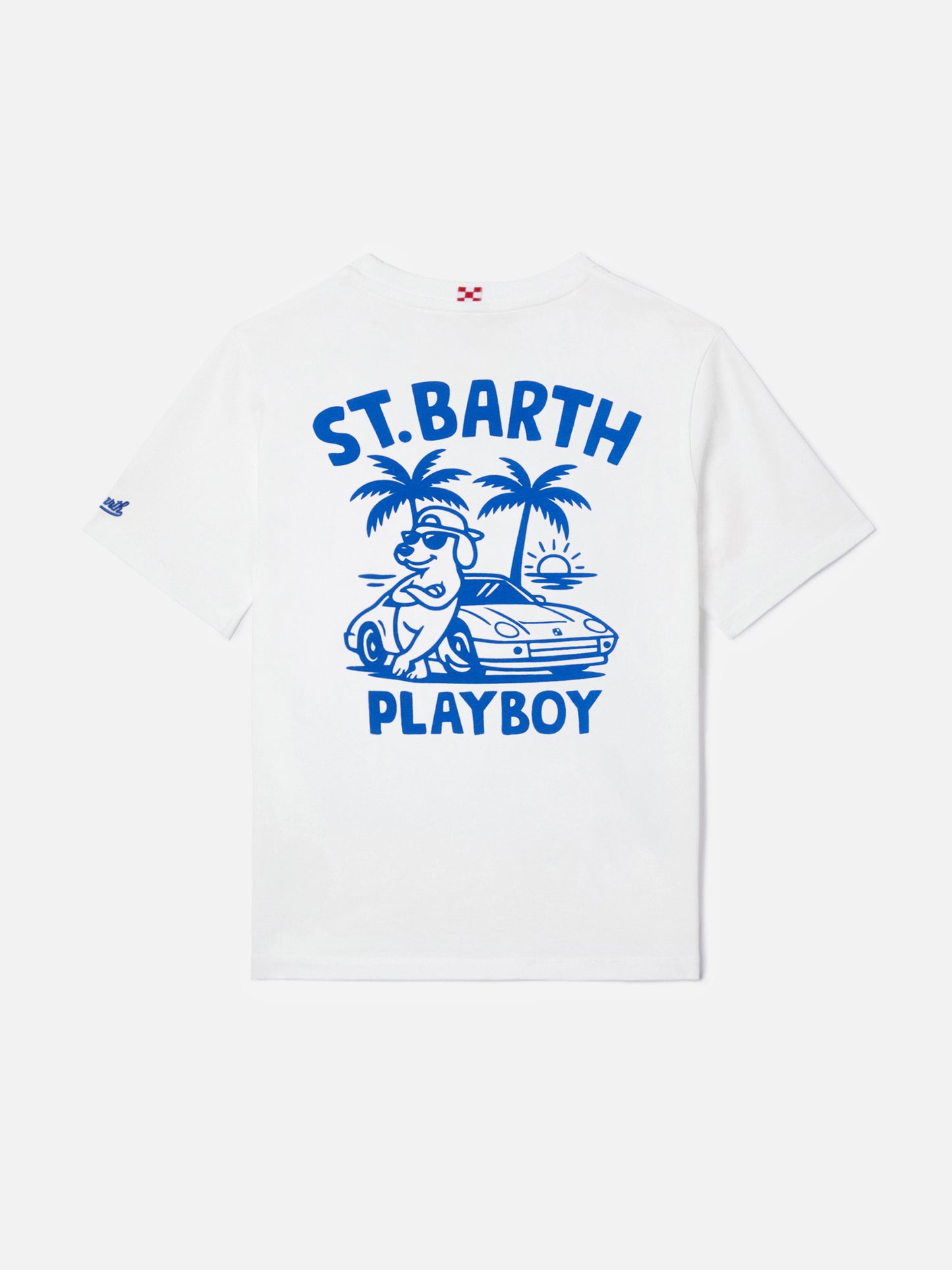 Portland Jr t-shirt with Playboy maxi print on the back