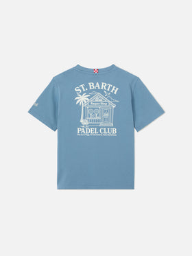 T-shirt Portland Jr con maxi stampa Padel Club sul retro