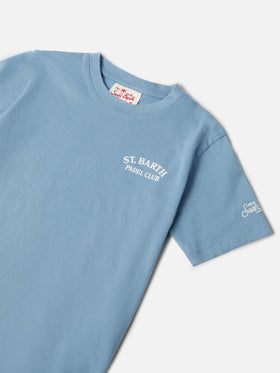 T-shirt Portland Jr con maxi stampa Padel Club sul retro